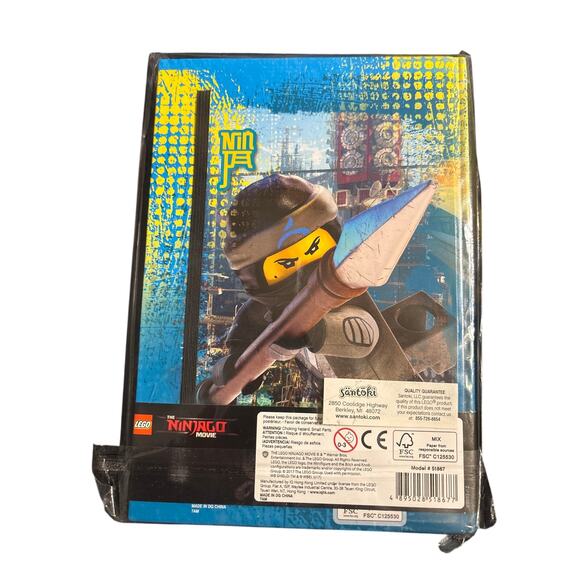 LEGO Ninjago Movie Nya Hardcover Notebook Diary - Picture 2 of 3